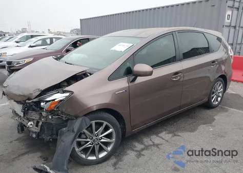 2017 Toyota Prius V Five из США, поврежденный, VIN JTDZN3EU3HJ073343
